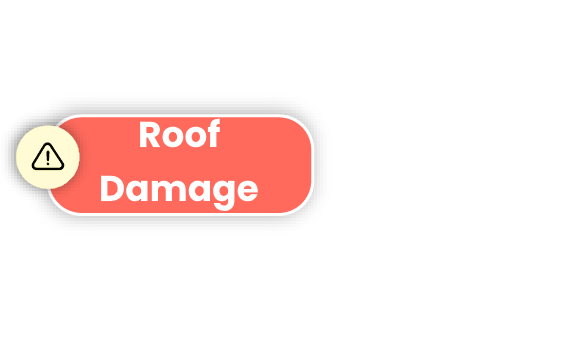 Roof damage indicator